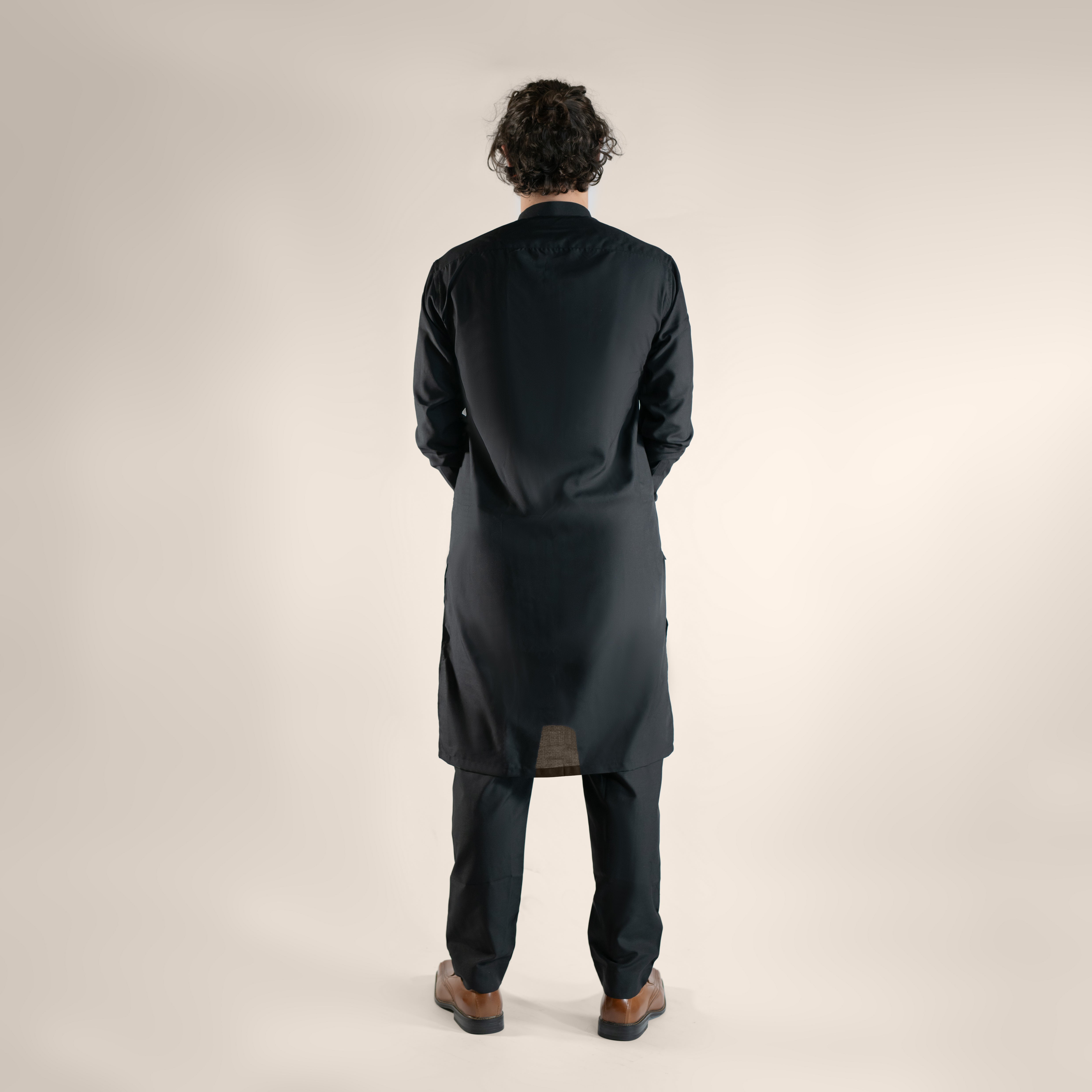 Nightfall Noble Traditional Long Sleeve Kurta