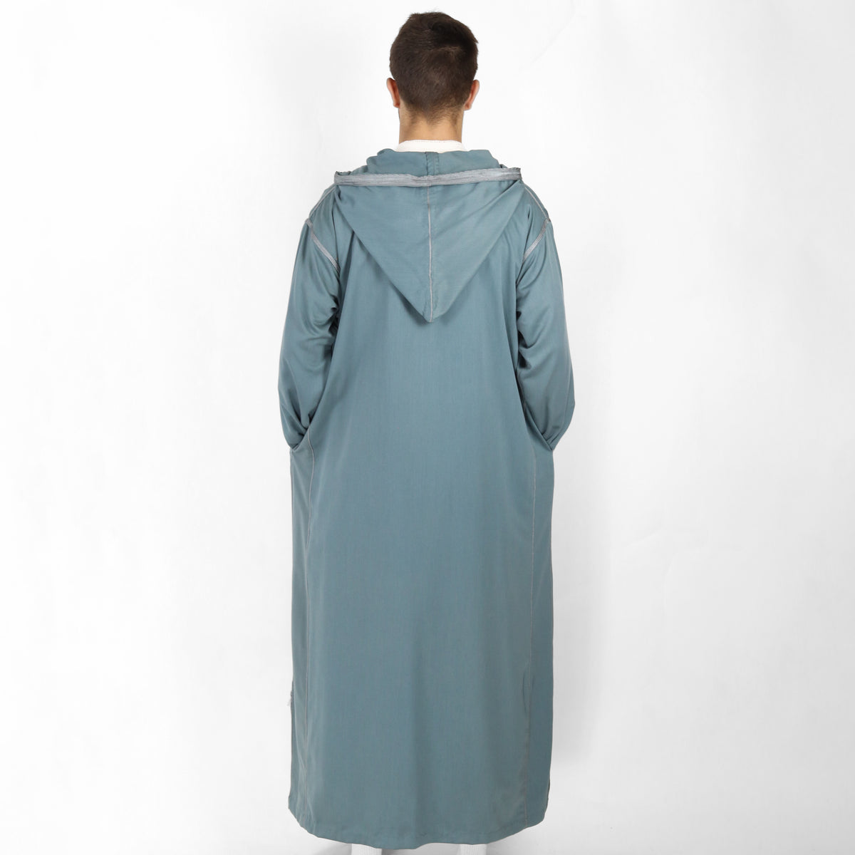 Ethereal Elegance Long Sleeve Hooded Djellaba Thobes