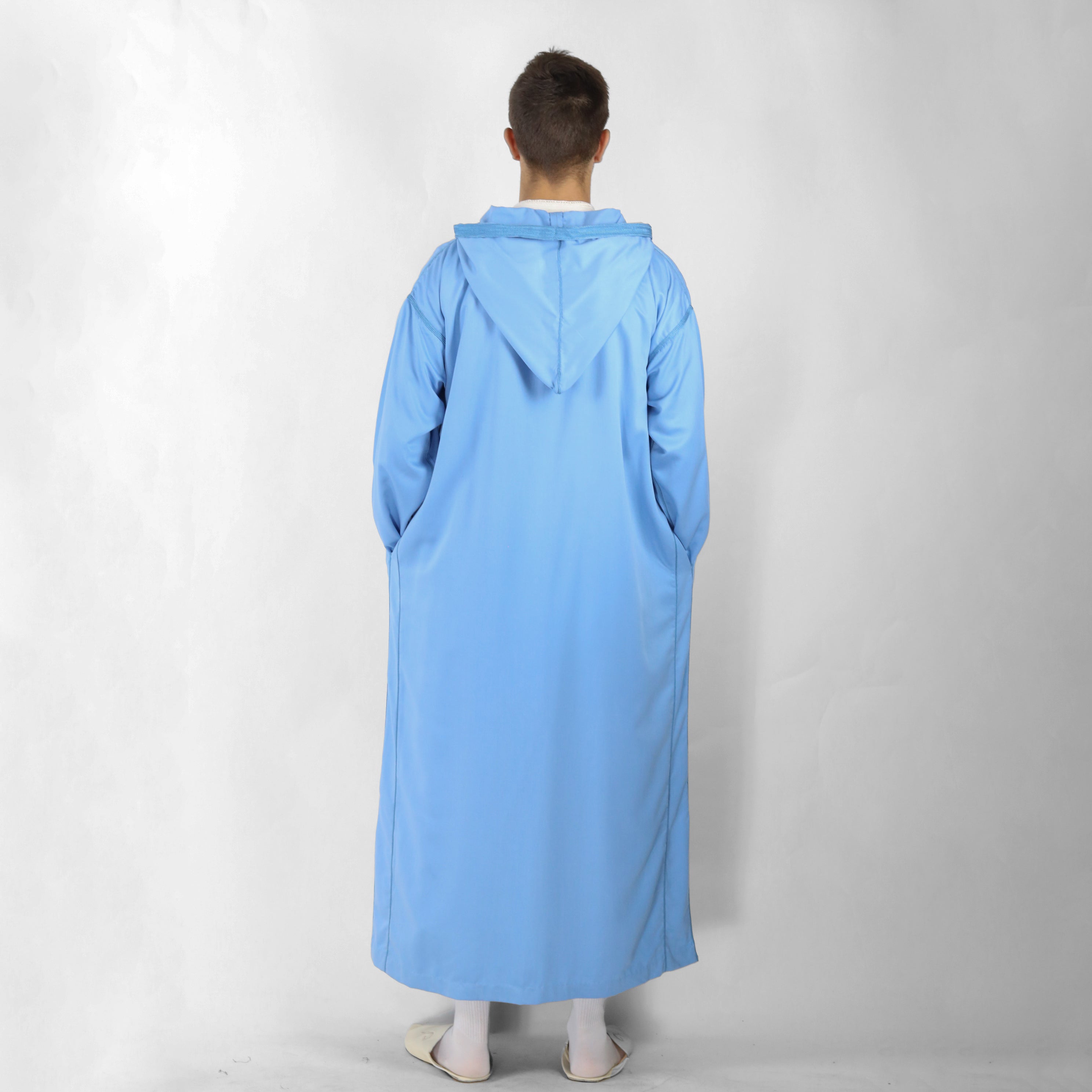 Ethereal Elegance Long Sleeve Hooded Djellaba Thobes
