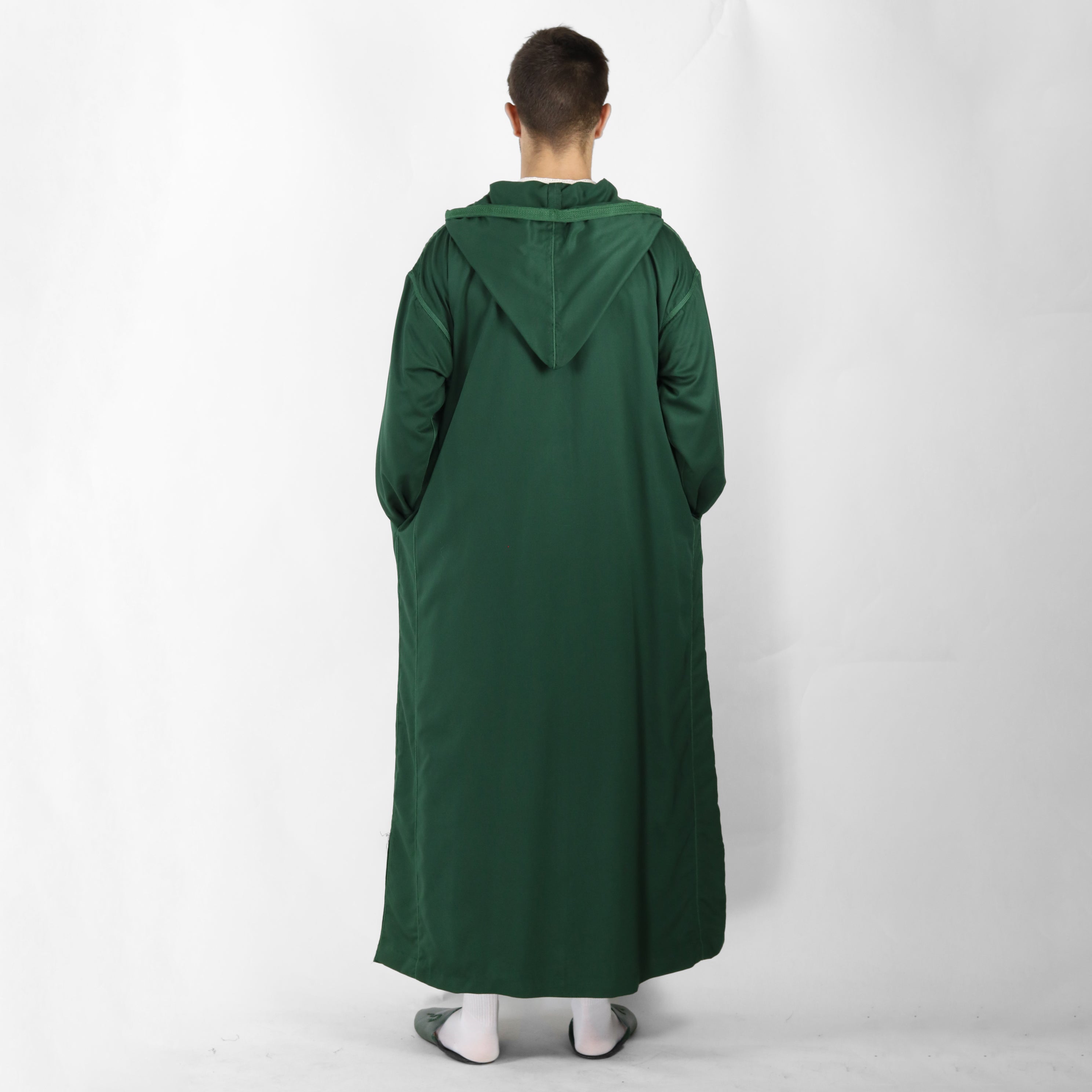 Ethereal Elegance Long Sleeve Hooded Djellaba Thobes