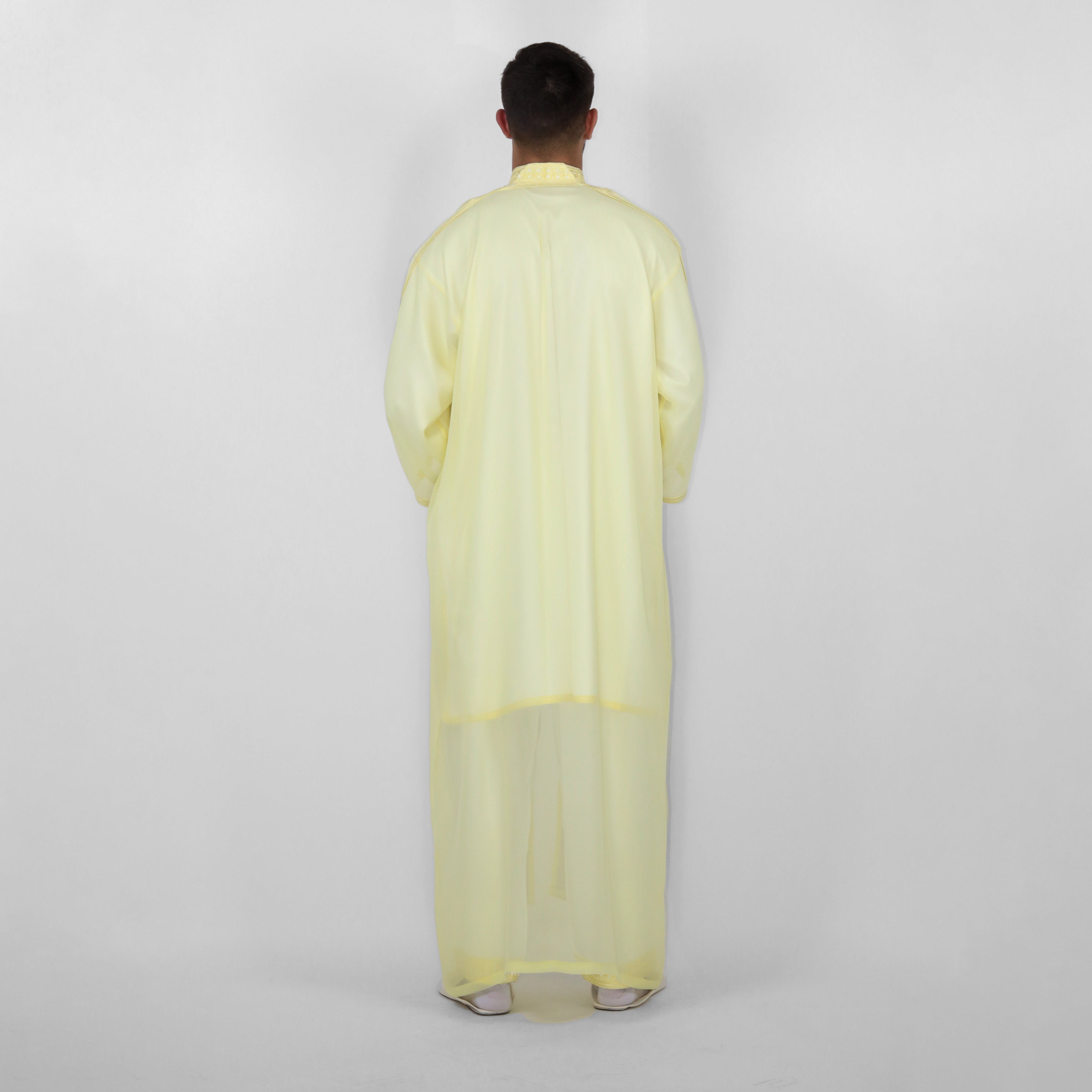 Oasis Moroccan Men Djellaba 3-piece Caftan Thobe Set