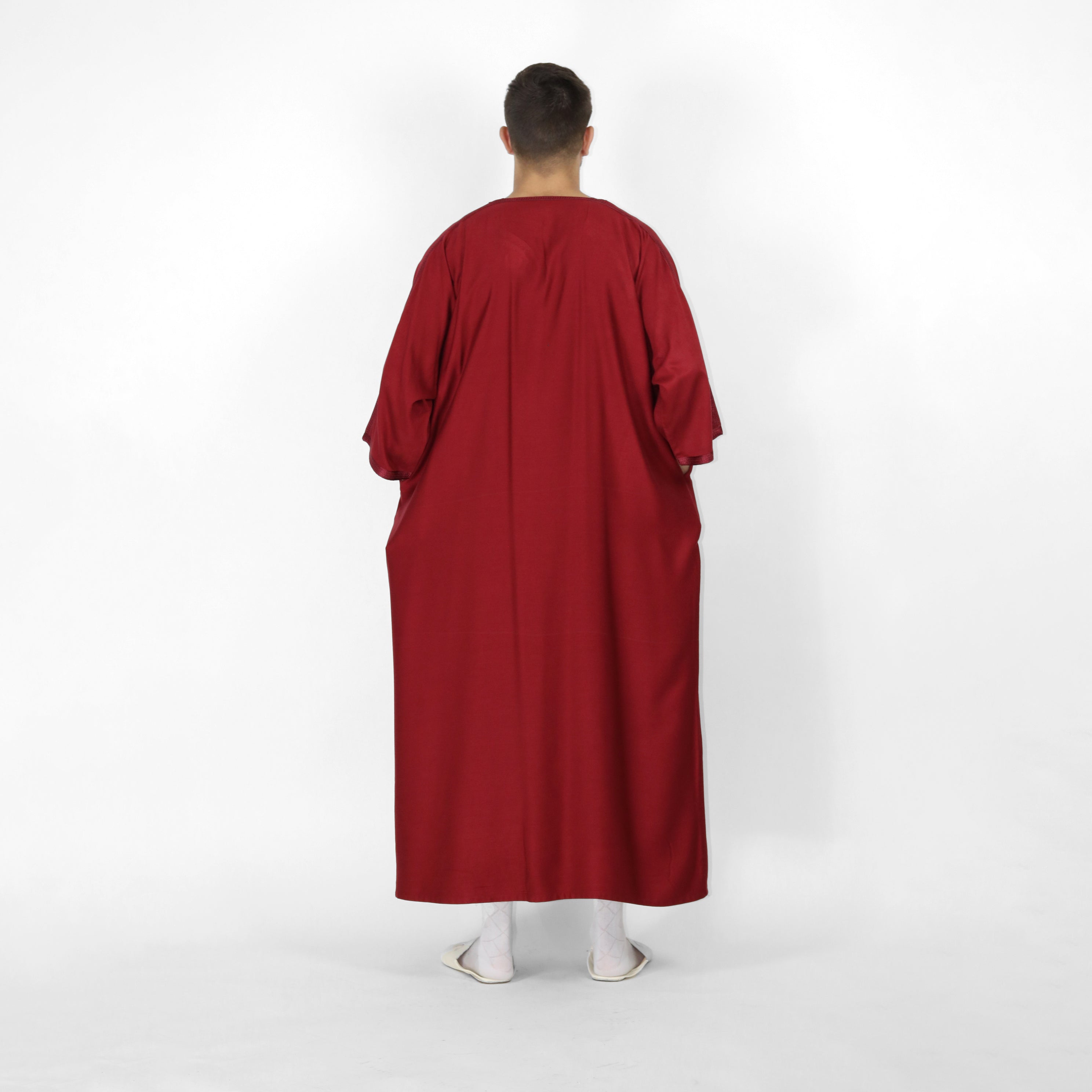 Celestial Serenity Elbow Length Sleeve Embroidered Thobes