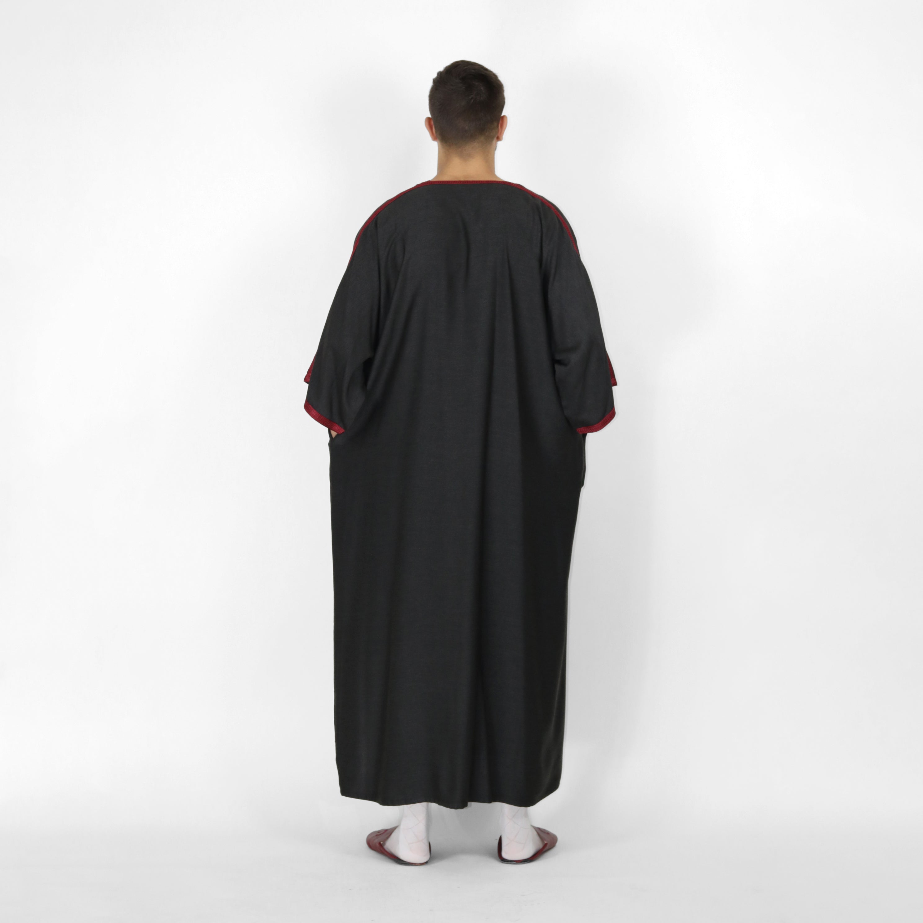 Celestial Serenity Elbow Length Sleeve Embroidered Thobes