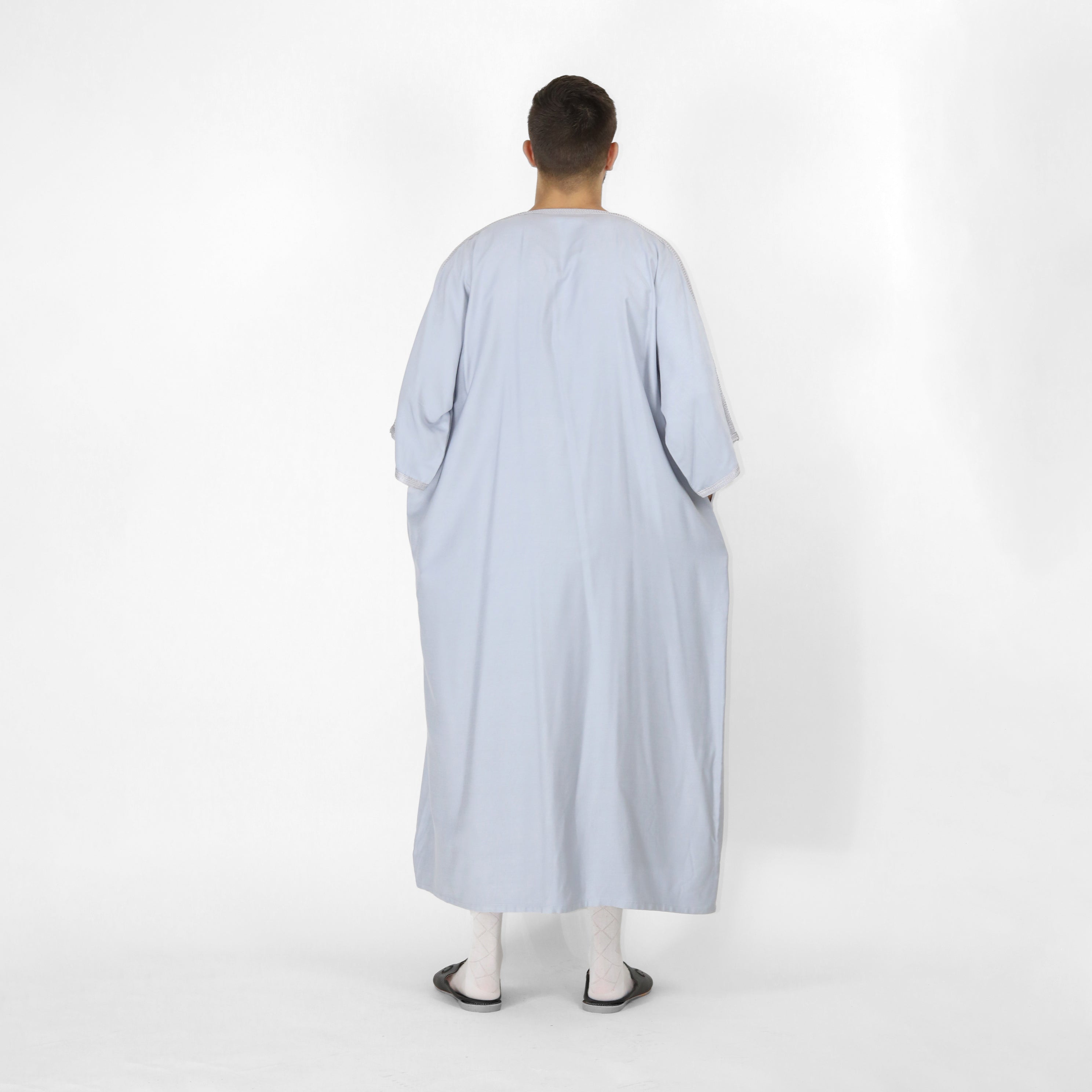 Celestial Serenity Elbow Length Sleeve Embroidered Thobes