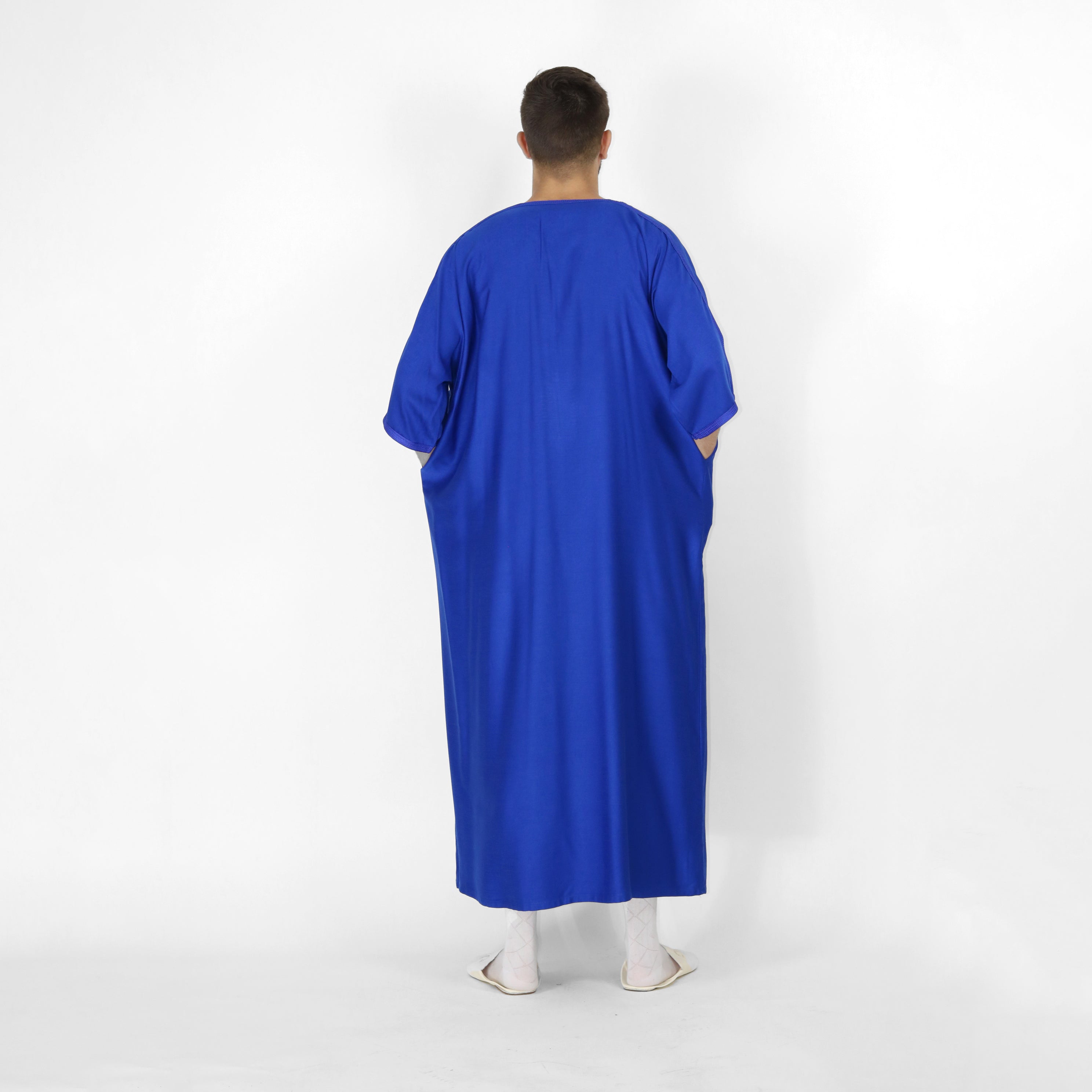 Celestial Serenity Elbow Length Sleeve Embroidered Thobes