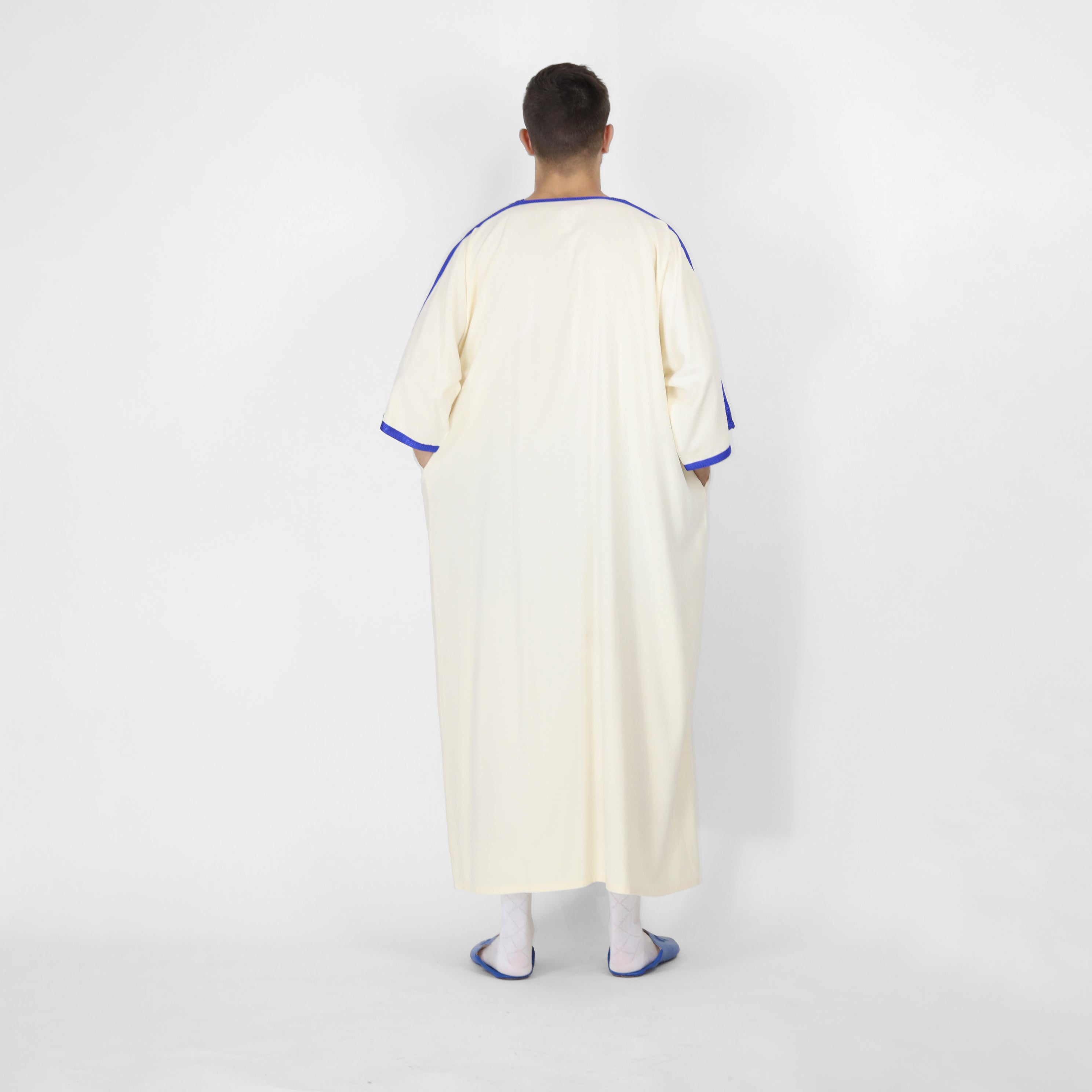 Celestial Serenity Elbow Length Sleeve Embroidered Thobes