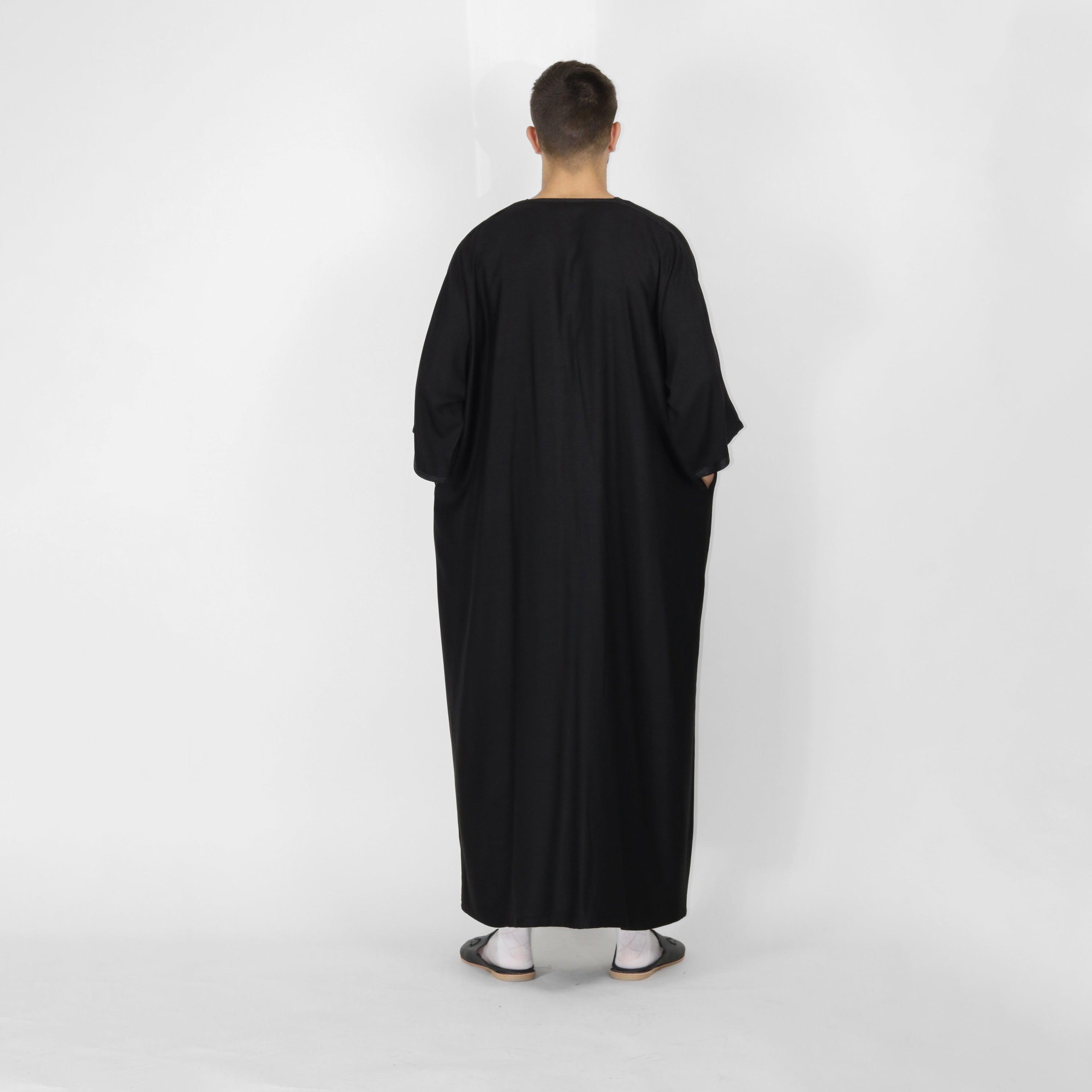 Celestial Serenity Elbow Length Sleeve Embroidered Thobes