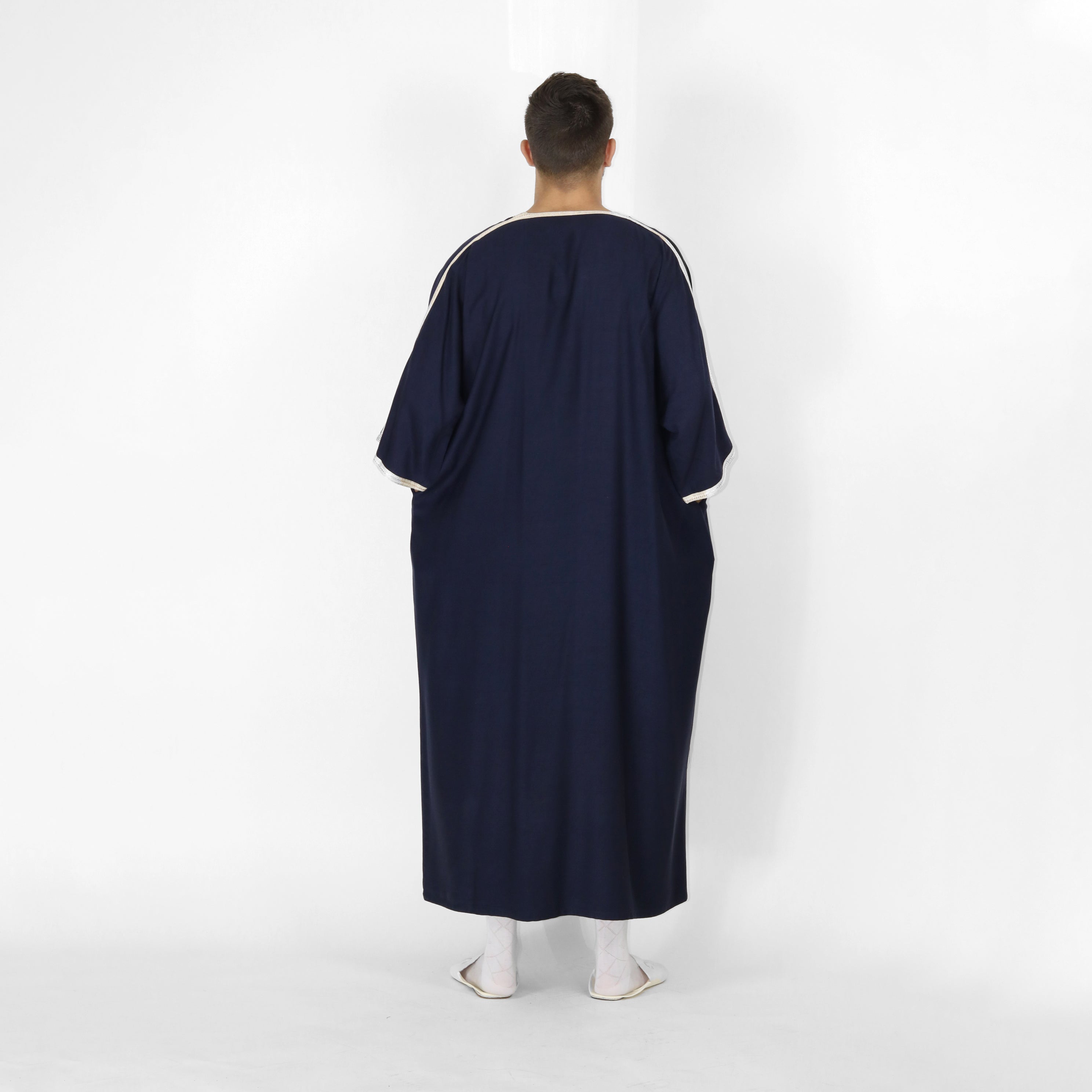 Celestial Serenity Elbow Length Sleeve Embroidered Thobes