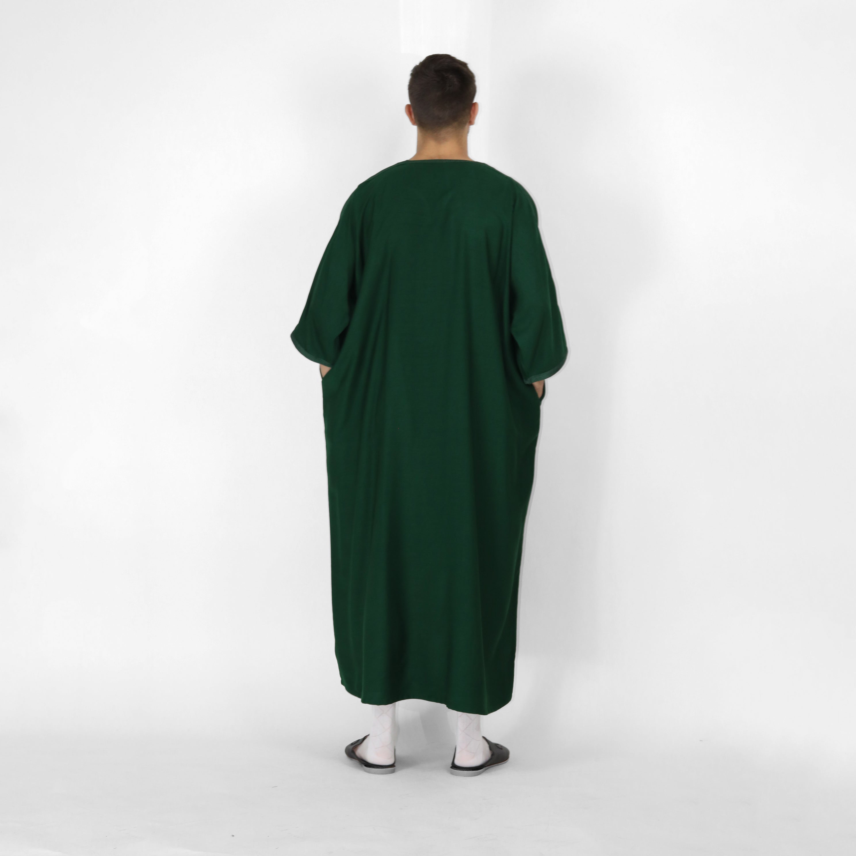 Celestial Serenity Elbow Length Sleeve Embroidered Thobes