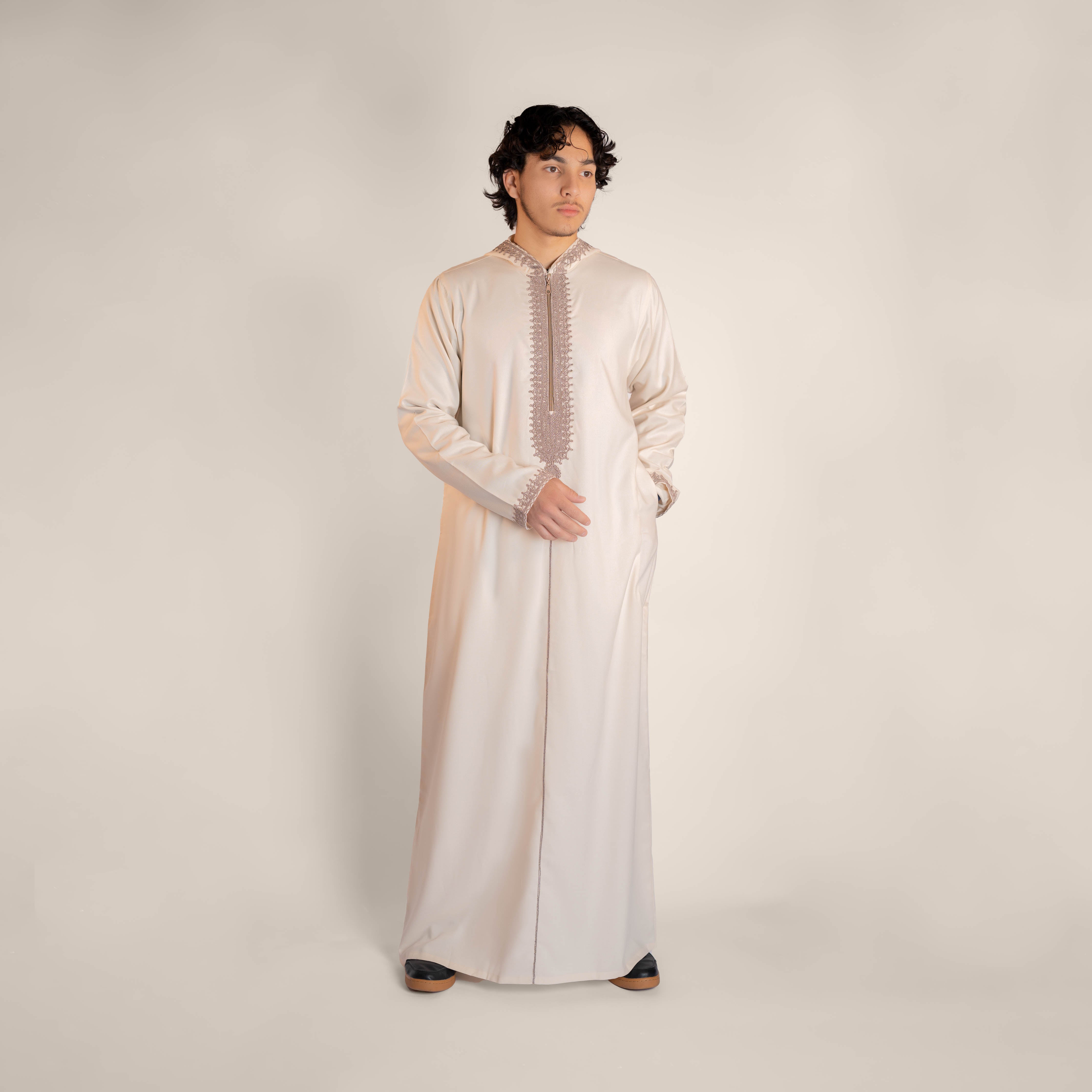 Heavenly Embroidered Thobe