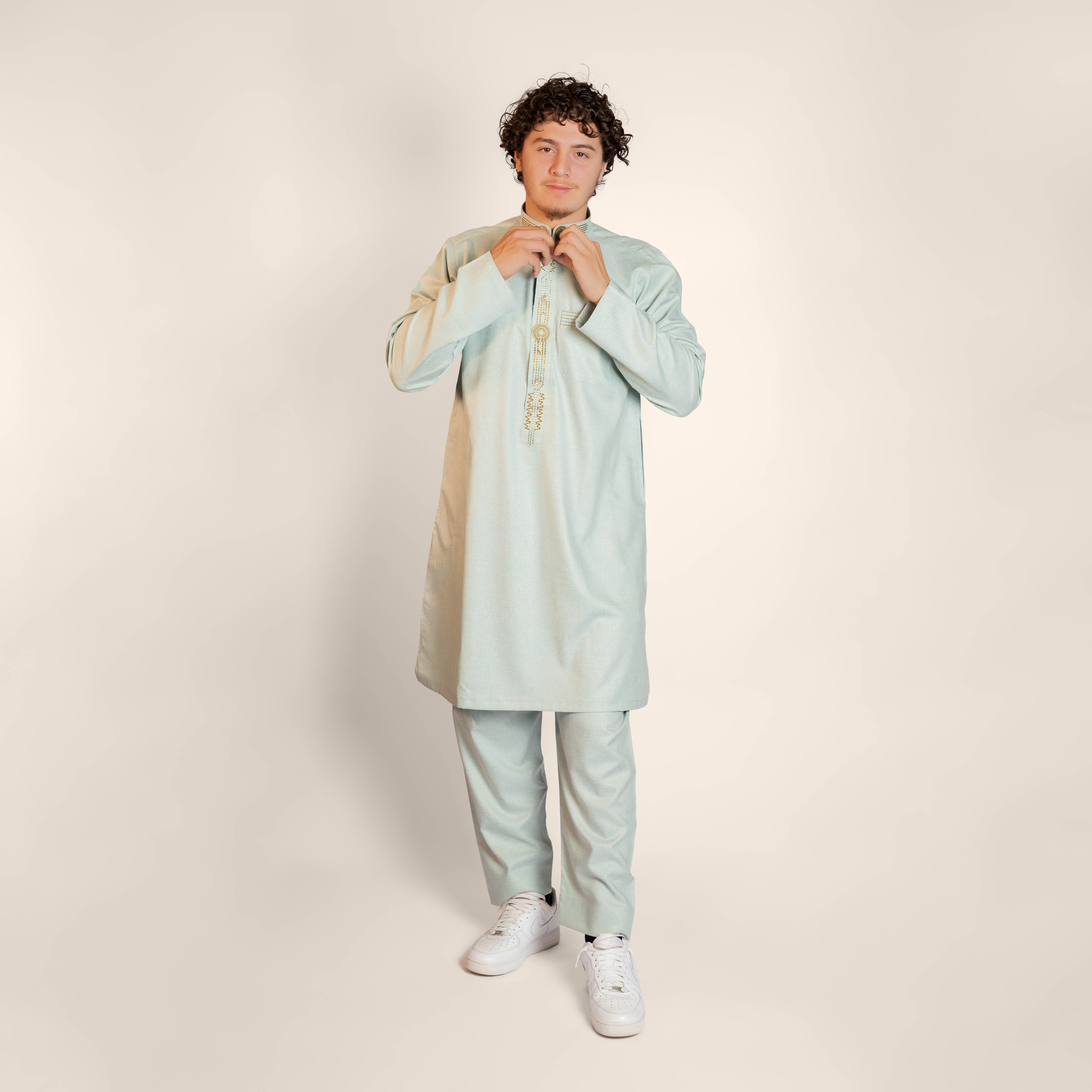 Arabian Treasure Kaftan Kameez Pant Set