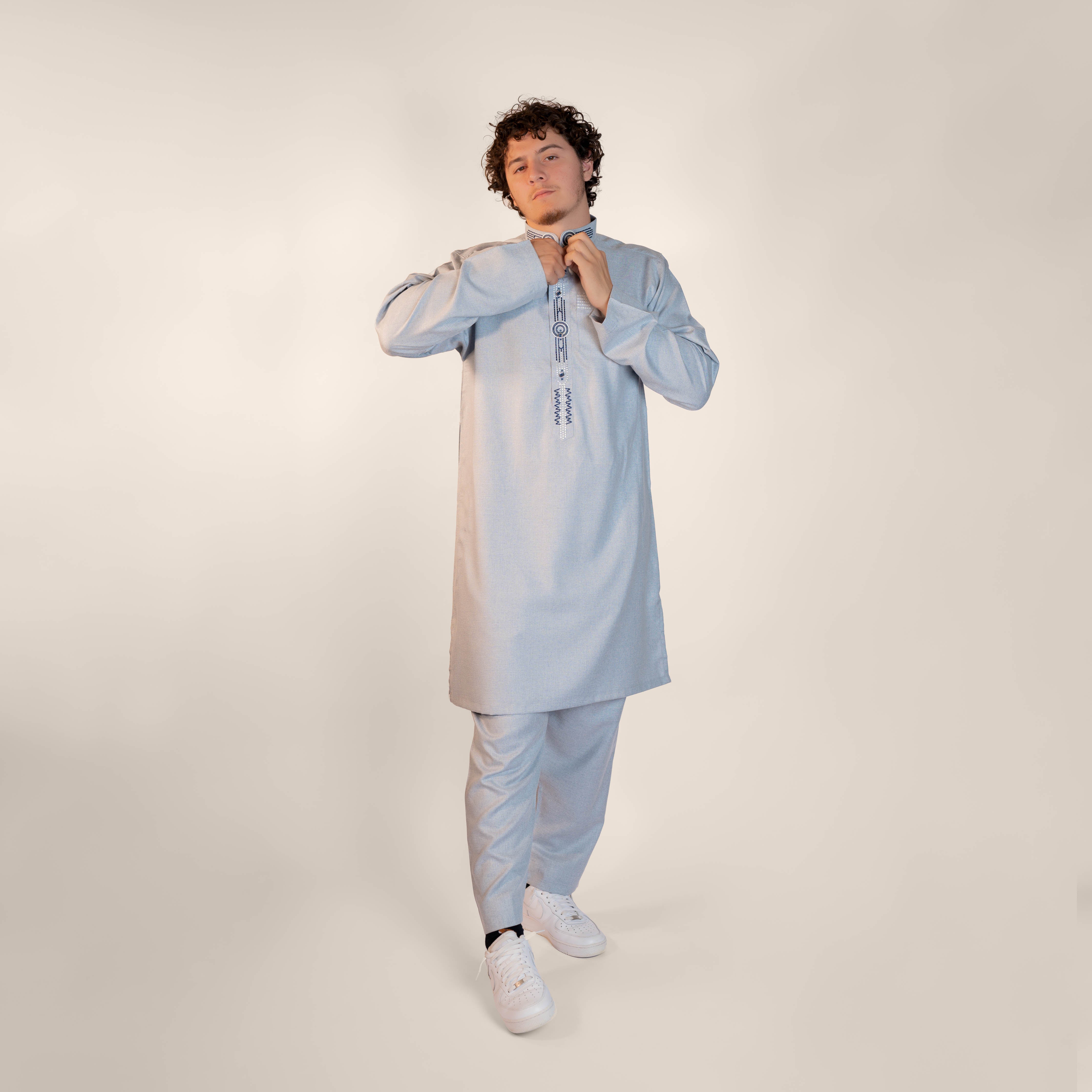 Arabian Treasure Kaftan Kameez Pant Set